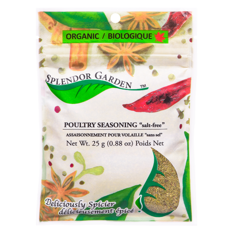 Poultry Seasoning "salt free" - Splendor Garden