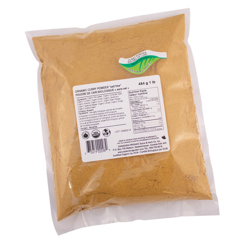 Curry Powder "salt free" - Splendor Garden