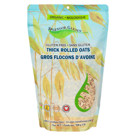 Gluten Free Thick Rolled Oats - Splendor Garden