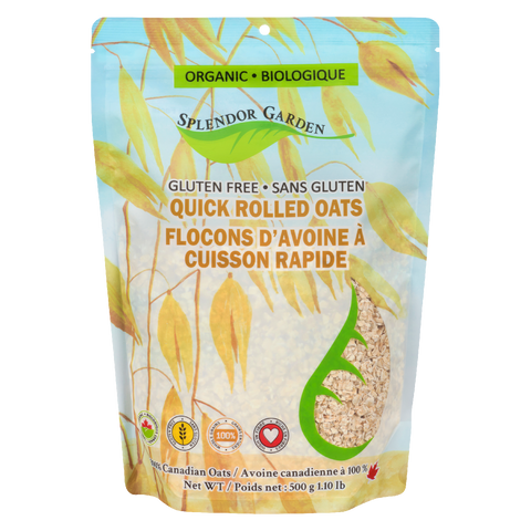 Gluten Free Quick Rolled Oats - Splendor Garden