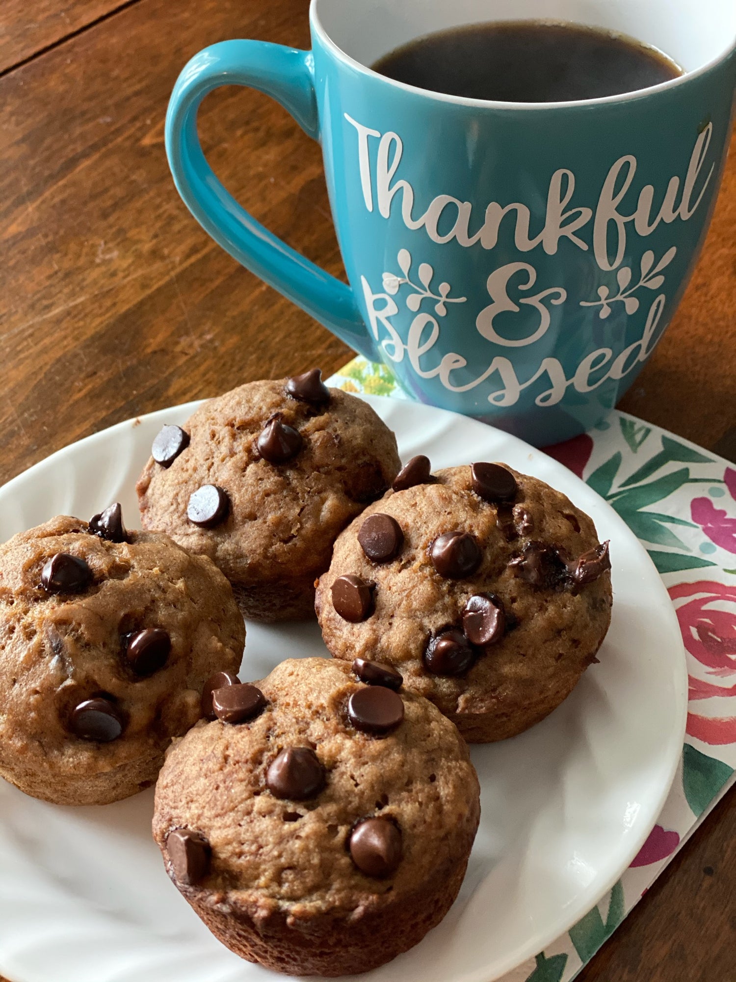 Banana Chocolate Chip Muffins