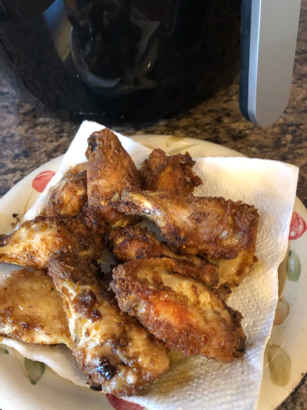 Cajun Blackened Chicken Wings