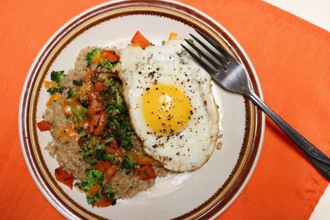 Savory Breakfast Oatmeal Bowl