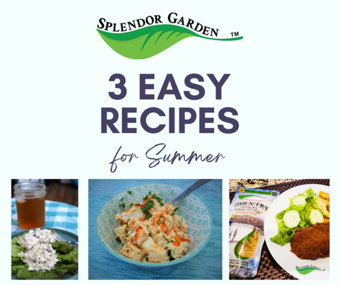 3 Easy Recipes for Summer
