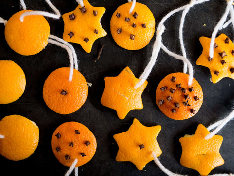 Spiced Christmas Pomanders