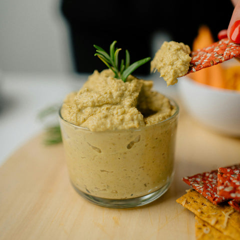 Garlic Split Pea Hummus