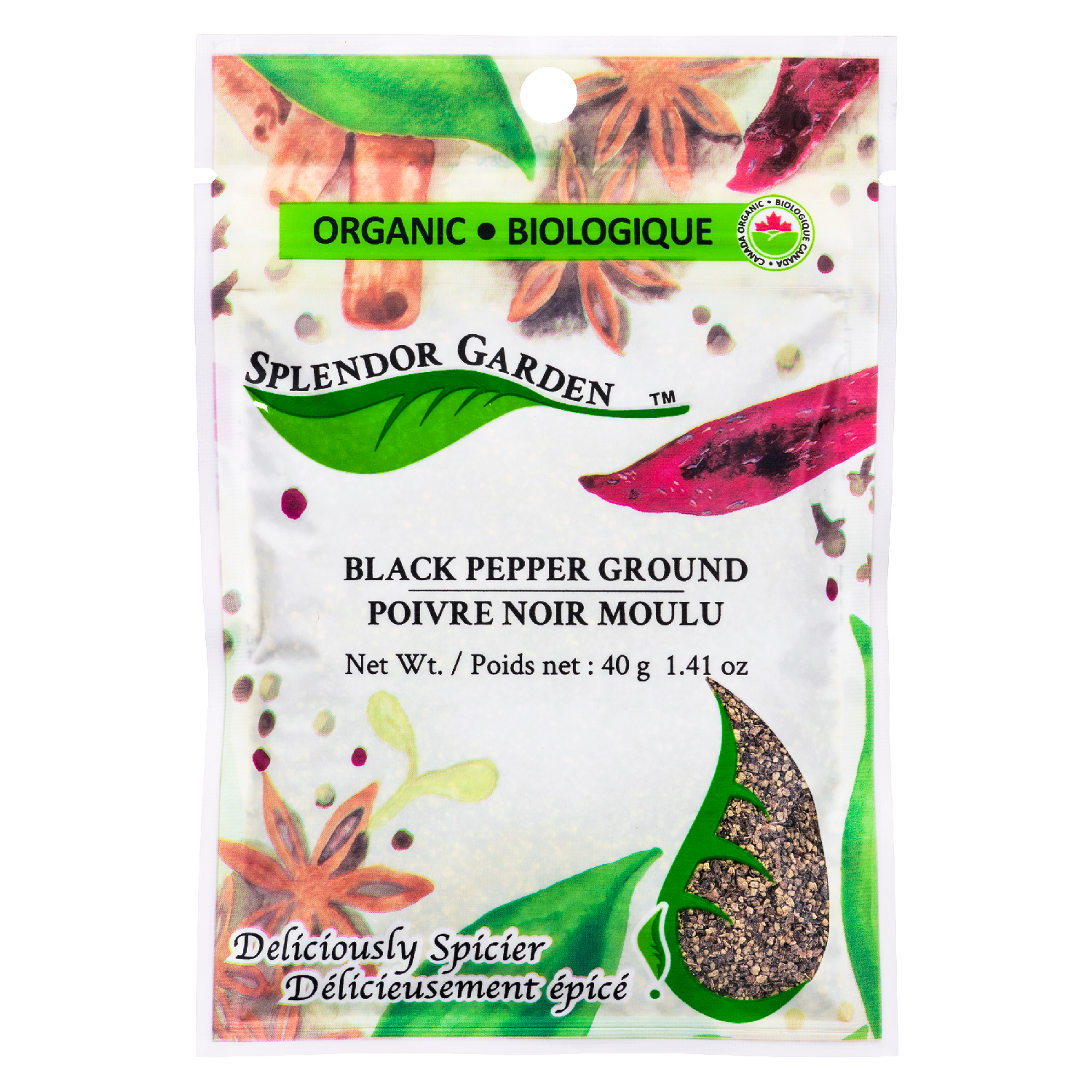 Black Pepper Ground - Splendor Garden
