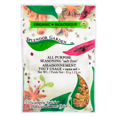 All Purpose Seasoning "salt free" - Splendor Garden