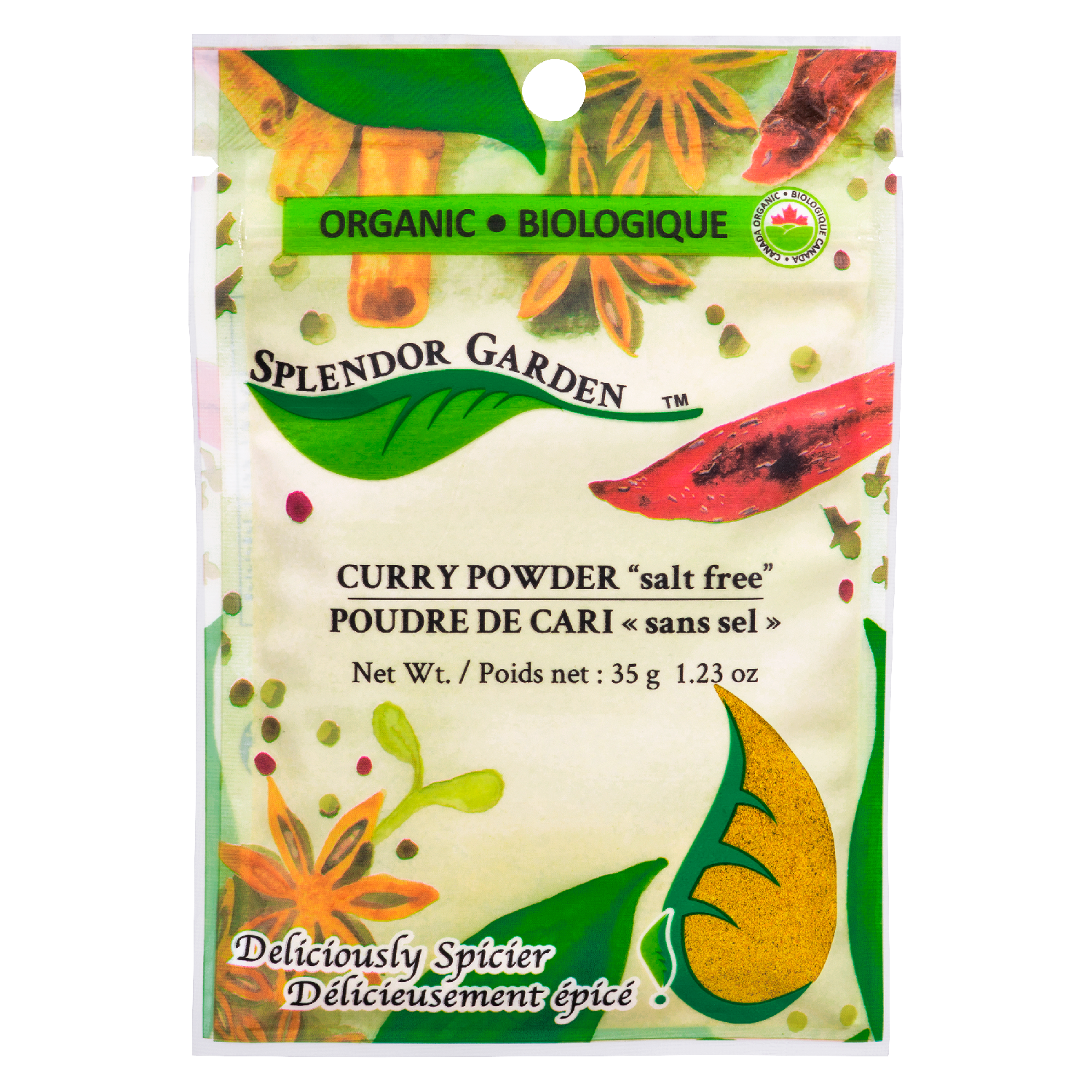 Curry Powder "salt free" - Splendor Garden
