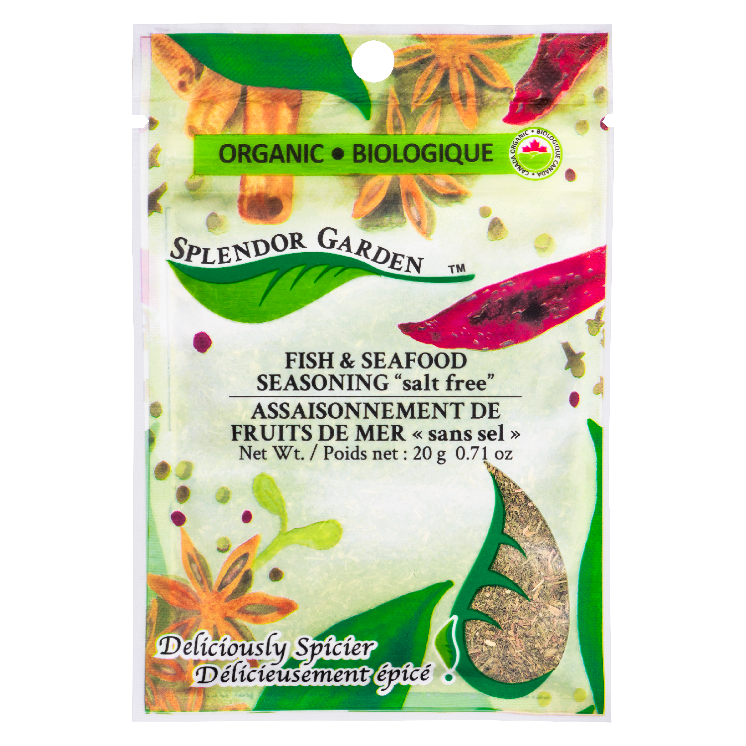 Fish & Seafood Seasoning "salt free" - Splendor Garden