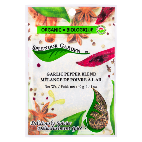 Garlic Pepper Blend - Splendor Garden