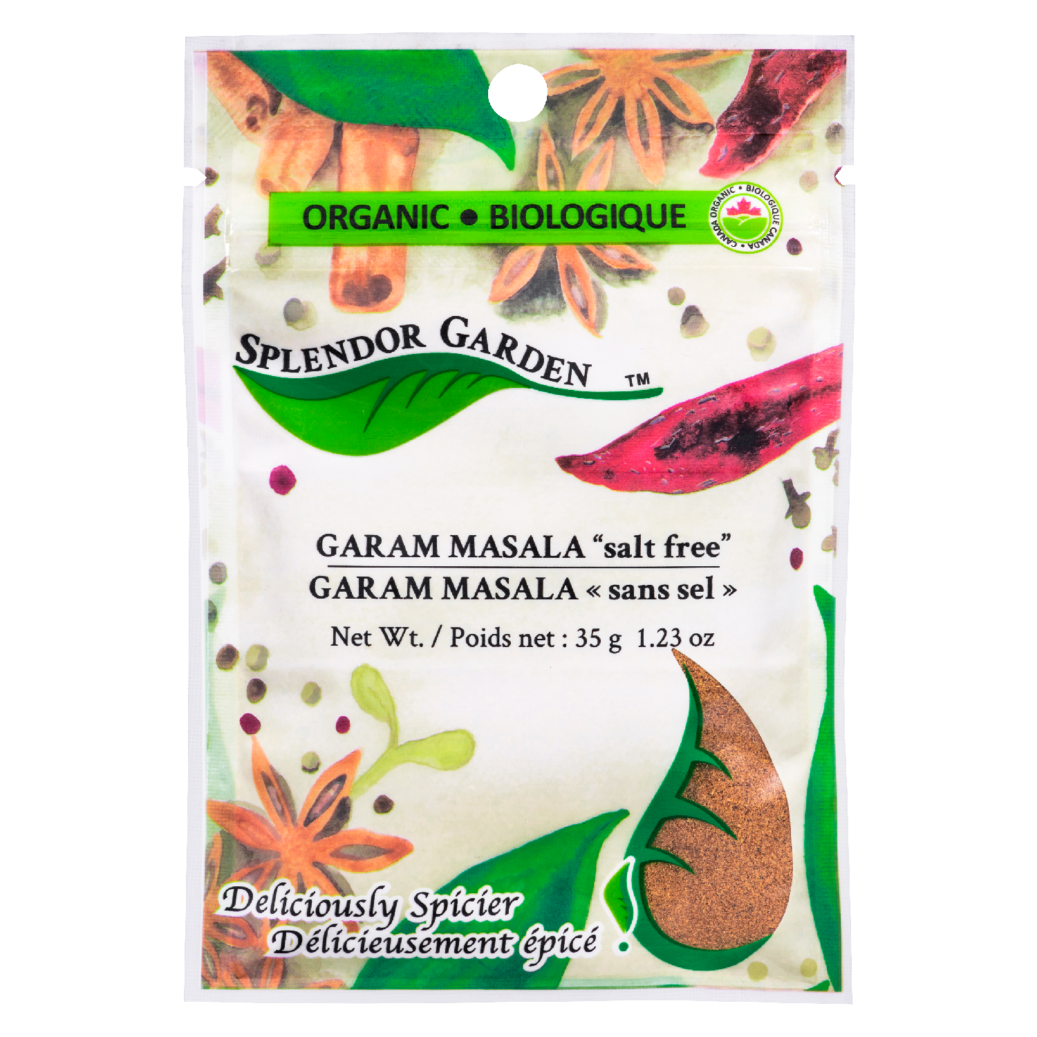 Garam Masala "salt free" - Splendor Garden