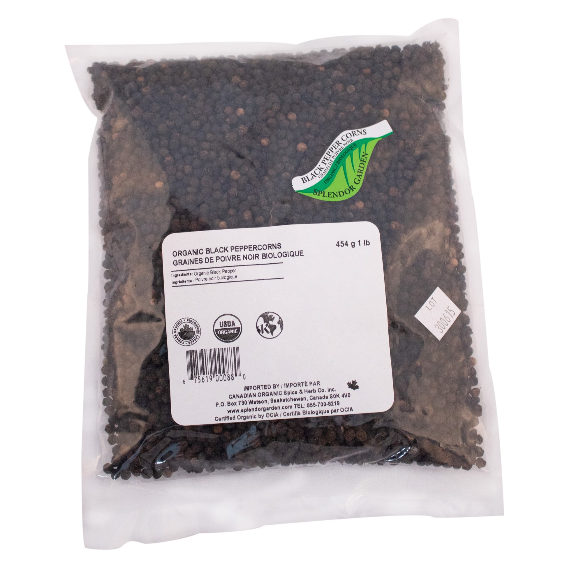 Black Peppercorns - Splendor Garden