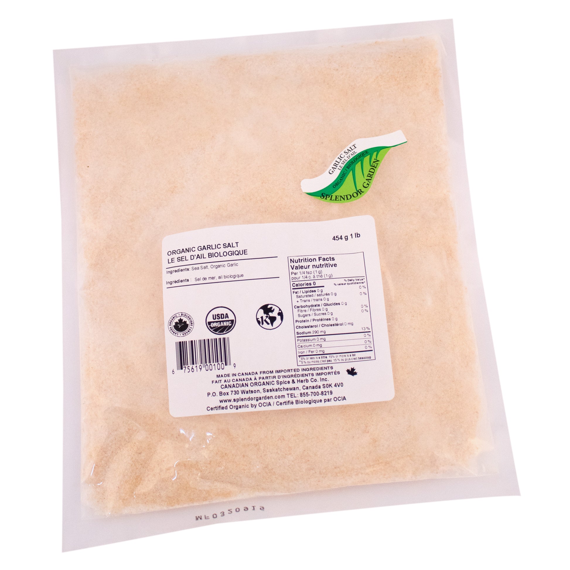 Garlic Salt - Splendor Garden