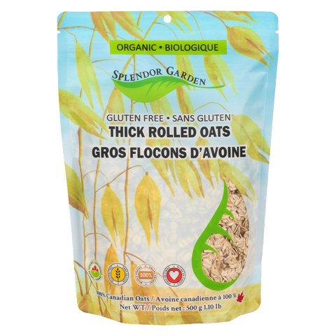 Gluten Free Thick Rolled Oats - Splendor Garden