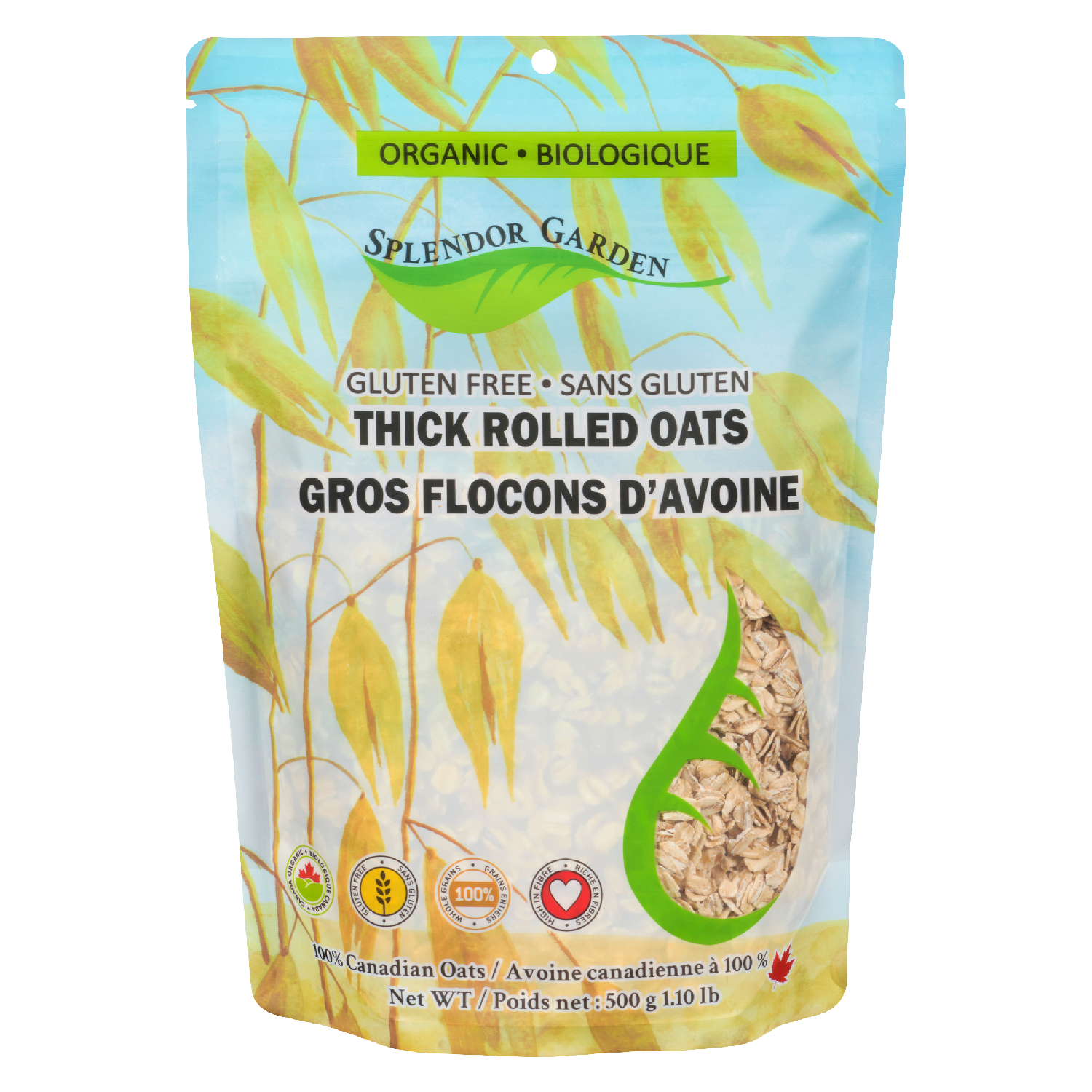 Gluten Free Thick Rolled Oats - Splendor Garden