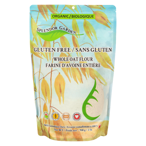 Gluten Free Whole Oat Flour - Splendor Garden