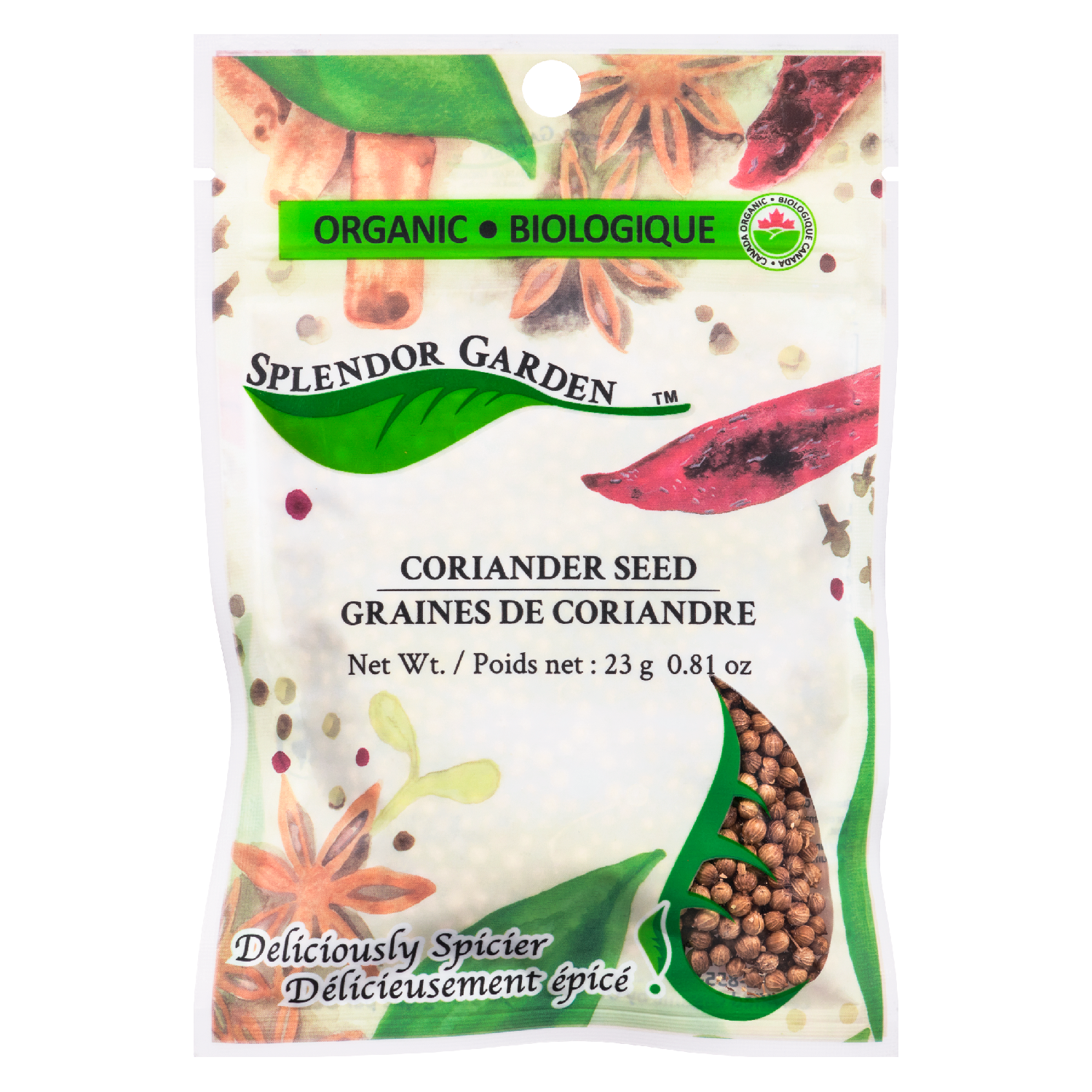 Coriander Seed Whole - Splendor Garden