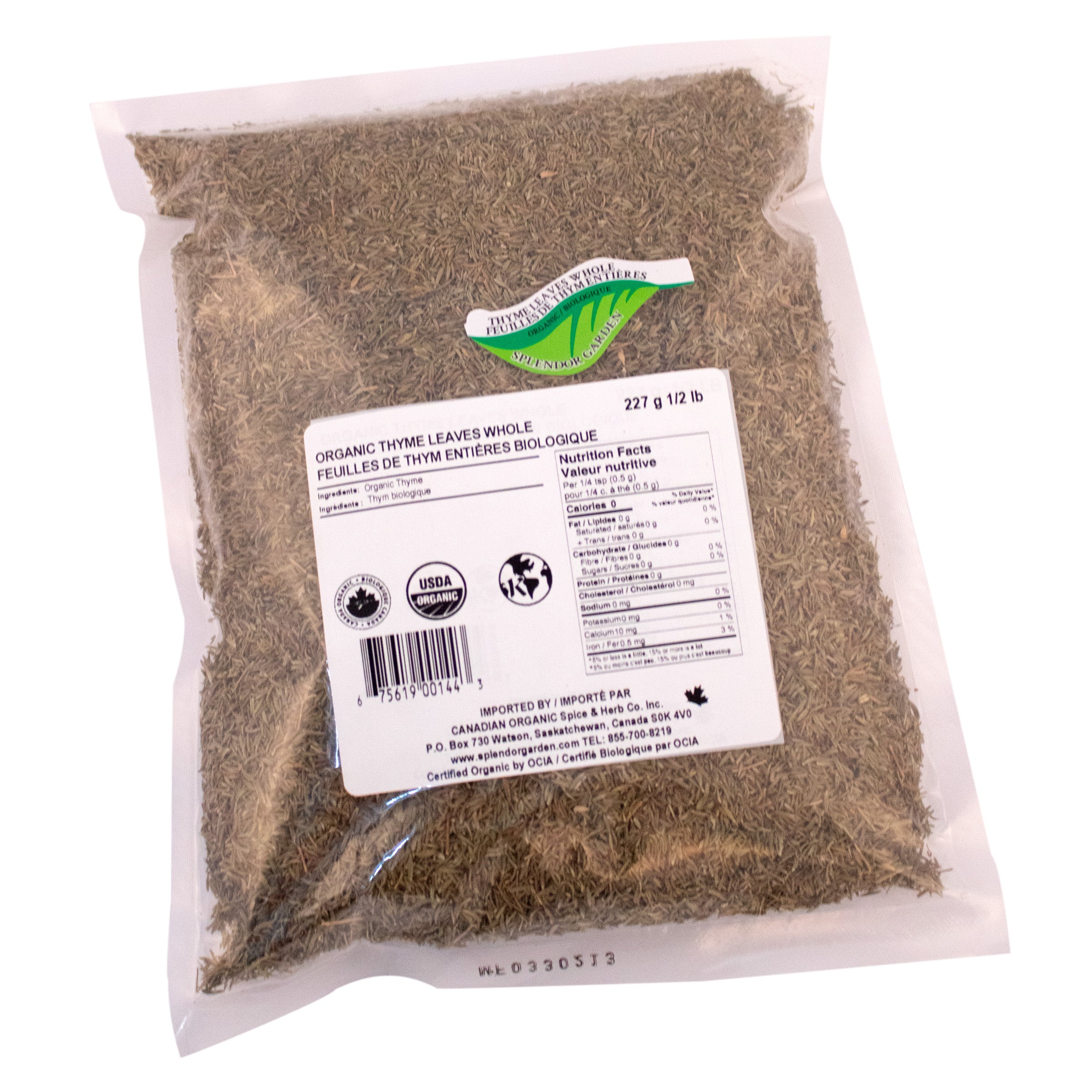 Wholesale Thyme Leaves Whole