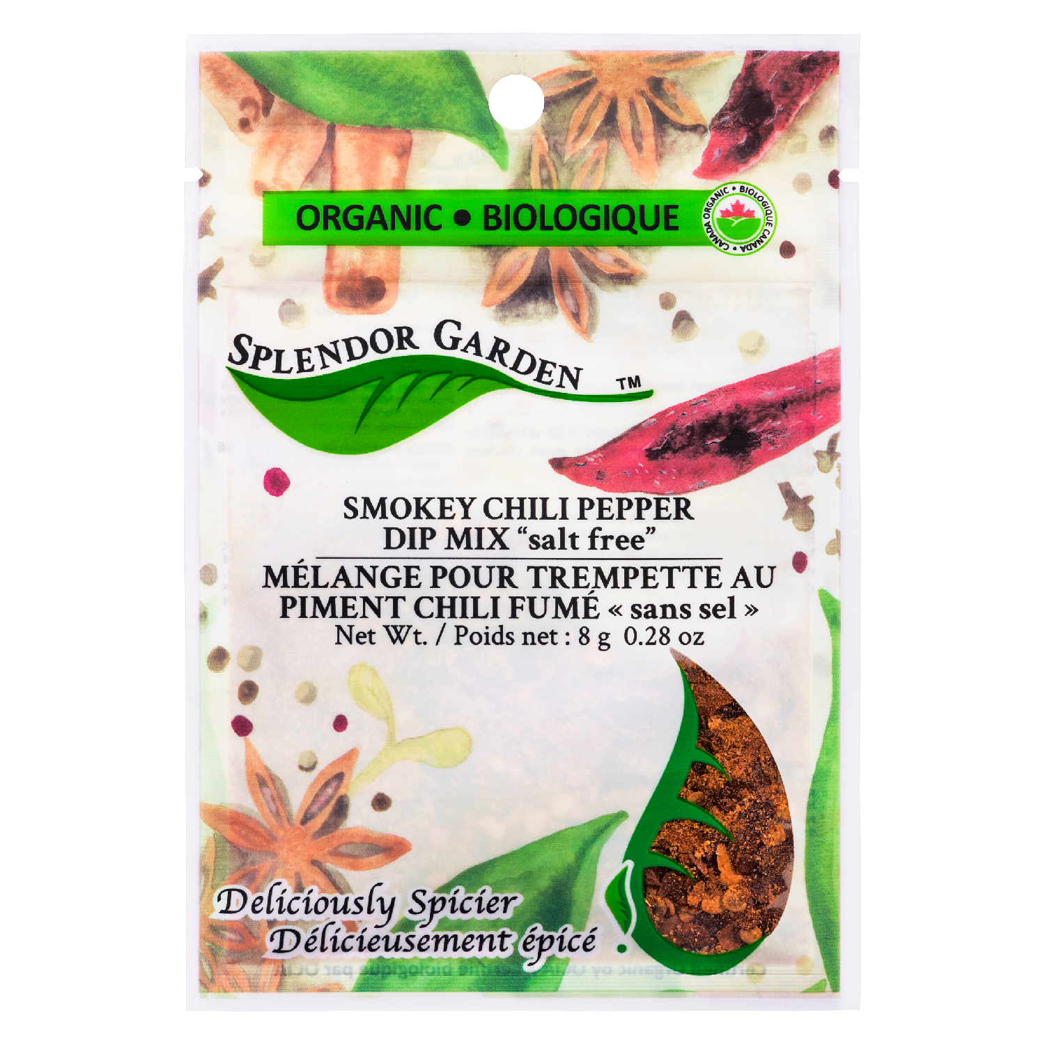 Smokey Chili Pepper Dip Mix "salt free"
